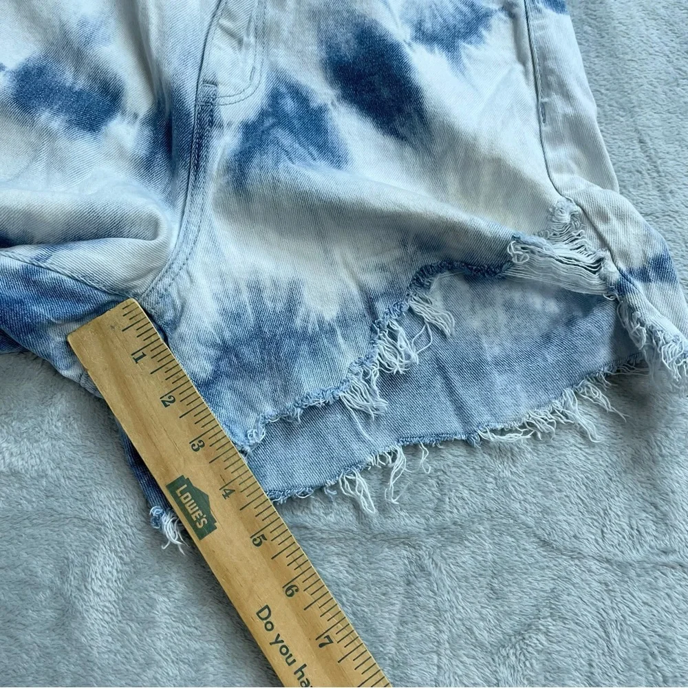 American Eagle Shorts 4 Womens Highest Rise‎ Mom Tie Dye Cutoff Comfort Stretch